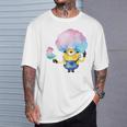 ミニオン Water Colorcotton Candytuart Tシャツ 彼への贈り物