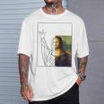 モナリザ 芸術愛好家 芸術好き 古典美術史 Tシャツ 彼への贈り物