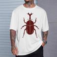 ヤマトカブト _昆虫_カブトムシ Tシャツ 彼への贈り物