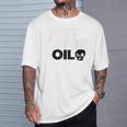 レトロ Justtop Oilave The Earth Meme Tシャツ 彼への贈り物
