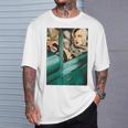 レンピカセルフポートレートの絵画autoportrait タマラ・ド・レンピッカ 長袖tシャツ Tシャツ 彼への贈り物