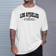 ロサンゼルスストロングカリフォルニアストロング、Laストロングサポート Tシャツ 彼への贈り物