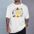 夏のキャンプ旅行 キャンパー キッズ 女の子 男の子 お揃い 長袖tシャツ Tシャツ 彼への贈り物