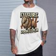 未来の飼育係ライオンの恋人 Tシャツ 彼への贈り物