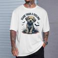 気持ちより怖い愛らしい子犬 Tシャツ 彼への贈り物