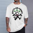 猫フェリックス キティ ゴーラッキー Tシャツ 彼への贈り物