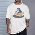 箱入りサメ Tシャツ 彼への贈り物