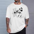 蒸気船ウィリー・ミッキー Tシャツ 彼への贈り物