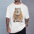豚 ペット げっ歯類 動物愛好家 ギフト Tシャツ 彼への贈り物