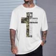 迷彩 スペイン語 聖書 一節 クリスティアーノerso Tシャツ 彼への贈り物