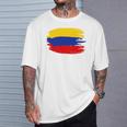 面白いコロンビアのスラングjerga Colombiana Chimba 長袖tシャツ Tシャツ 彼への贈り物
