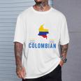 面白いコロンビアスラングjerga Colombiana メンズ レディース 長袖tシャツ Tシャツ 彼への贈り物