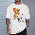 面白いテディベア スラムダンク テディベア バスケットボール Tシャツ 彼への贈り物