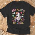 100Th Day Ofchool Unicorn 100 魔法の日々 先生 女の子 Tシャツ 高齢者への贈り物
