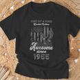 1955年、アメリカ国旗、イーグル、70歳の誕生日、愛国的 Tシャツ 高齢者への贈り物