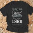 1960年クラシックカー生誕65周年 Tシャツ 高齢者への贈り物