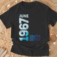1967年6月、1967年レトロ、1967年ヴィンテージ限定版、1967年。 Tシャツ 高齢者への贈り物