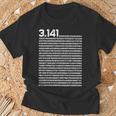 314 円周率の日 数学 非合理数 円周率 Tシャツ 高齢者への贈り物