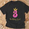 3歳の誕生日 女の子 3歳 誕生日パーティー 幼児 Tシャツ 高齢者への贈り物