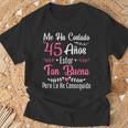 45 Cumpleaños 45 Años Hecha En 1980 Regalos Camiseta unisex Regalos para ancianos