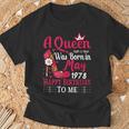 47歳の誕生日 ハイヒール A Queen Was Born In 5月 1978 Tシャツ 高齢者への贈り物