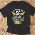 56Th Birthday Party It Took Me 56 Years To Look This Good Tシャツ 高齢者への贈り物