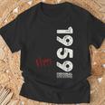 66 歳の誕生日 男性 オリジナル 5月 ヴィンテージ 1959 年 ギフト Tシャツ 高齢者への贈り物
