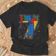 7歳 ブロック 建物 マスタービルダー 7歳の誕生日 男の子 Tシャツ 高齢者への贈り物