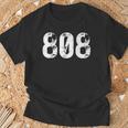 808 エリアコード ハワイ 携帯 エリア コード 808 Tシャツ 高齢者への贈り物