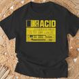 Acid Tb303 ベースペダル アナログシンセサイザー Dj Nerd Tシャツ 高齢者への贈り物