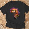 African American Boyunflower Melanin History Month Tシャツ 高齢者への贈り物