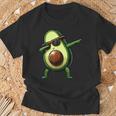 Aguacate Dabbing Gafas Deol Guacamole Dancing Niños Niñas Niños Camiseta unisex Regalos para ancianos