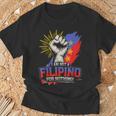 I Am Not A Filipino For Nothing ファイトサポーター サラ・ドゥテルテ Tシャツ 高齢者への贈り物