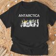 Antarctica Pinguins Birds Poleouth Antarctic Experience Tシャツ 高齢者への贈り物