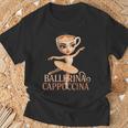 Ballerina Cappuccina Brainrot Tシャツ 高齢者への贈り物