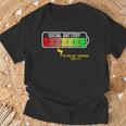 Bateríaocial Divertida Introvertida Charlaocialocialización Camiseta unisex Regalos para ancianos