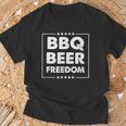 Bbq ビール 自由 Tシャツ 高齢者への贈り物
