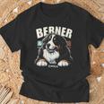 Berner And Chill バーニーズマウンテンドッグ 面白いグラフィックtシャツ Tシャツ 高齢者への贈り物
