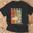 Best Mom Ever Madre De Tres Trillizos Madre De 3 Niños Camiseta unisex Regalos para ancianos