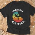 Bigwall Escalada De Rocas Cuello Camiseta unisex Regalos para ancianos