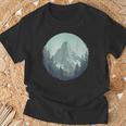 Blue Mountain Retrointage Hiking Camping Lover Glamper Tシャツ 高齢者への贈り物