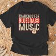 Bluegrass ミュージックギタープレーヤー 面白いバンジョー楽器 Tシャツ 高齢者への贈り物