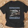 Bombardiro Cocodrilo Meme Italiano Brainrot Memes Bombardino Camiseta unisex Regalos para ancianos