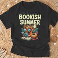 Bookishummer 本 読書本 本の虫 愛書家 Tシャツ 高齢者への贈り物
