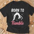 Born To Tumble おもしろアクロバット 体操 体操 Tシャツ 高齢者への贈り物