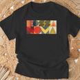 Bossa Nova Brasil Jazz Musiqueintage Typographie T-Shirt Cadeaux pour les vieillards
