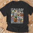 Brainrot Meme イタリアンブレイン 腐敗 イタリアンブレイン Tシャツ 高齢者への贈り物