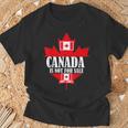 Canada Is Notale 1867 Dad Flag ゴルフビーバー 面白い帽子 Tシャツ 高齢者への贈り物