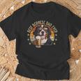 Cane Bernese Mountain Dad Dog Divertente Festa Del Papà Cane Maglietta Regalos para ancianos