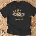 Cassini プローブ 記念土星 Tシャツ 高齢者への贈り物